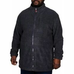 Bigdude Fleece Jacket Charcoal