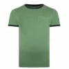 Bigdude Ringer T-Shirt Deep Green