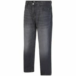 Bigdude Non Stretch Loose Fit Jeans Black Wash