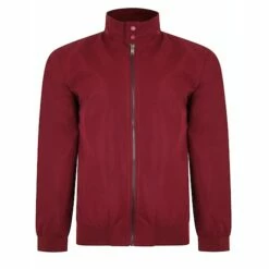 Bigdude Harrington Jacket Burgundy