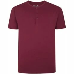 Bigdude Grandad T-Shirt Burgundy