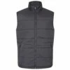 Bigdude Padded Gilet Charcoal