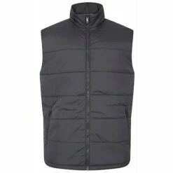 Bigdude Padded Gilet Charcoal