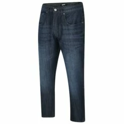 Bigdude Non-Stretch Straight Fit Jeans Raw Wash