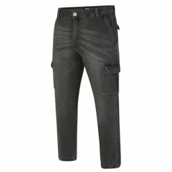 Bigdude Stretch Cargo Jeans Grey Wash