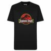 Bigdude Official Jurassic Park Print T-Shirt Black