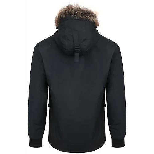 Bigdude Multi Pocket Parka Black - Image 2