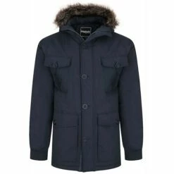 Bigdude Multi Pocket Parka Navy