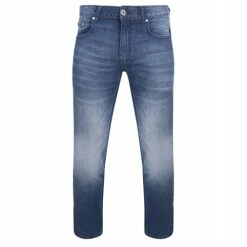 Bigdude Whispering Stretch Jeans Mid Wash