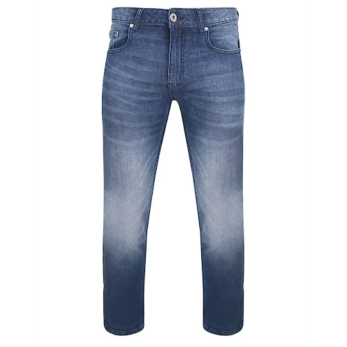 Bigdude Whispering Stretch Jeans Mid Wash