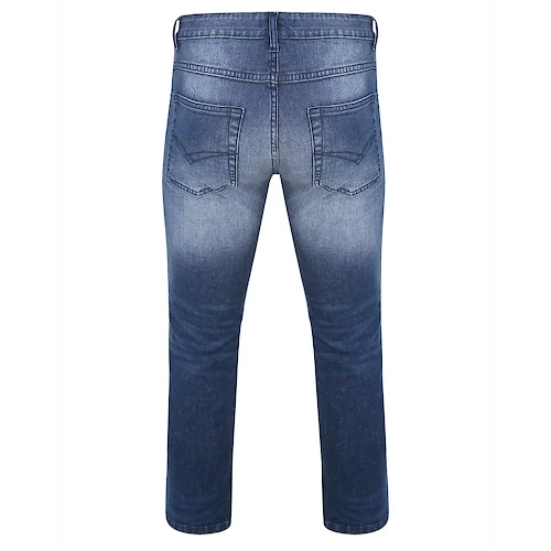 Bigdude Whispering Stretch Jeans Mid Wash - Image 2