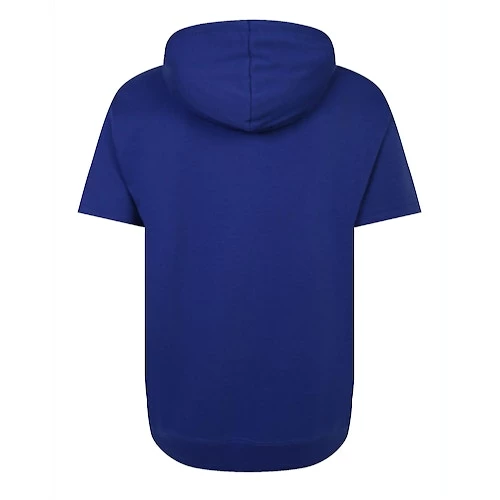 Bigdude Short Sleeve Hoody Cobalt Blue - Image 2