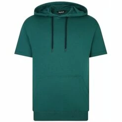 Bigdude Short Sleeve Hoody Green