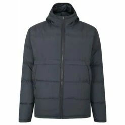 Bigdude Warm Puffer Jacket Charcoal