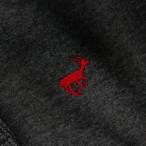 Bigdude Sherpa Lined Zip Hoody Charcoal - Image 4