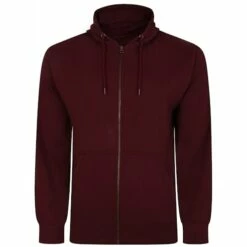 Bigdude Original Full Zip Hoody Burgundy
