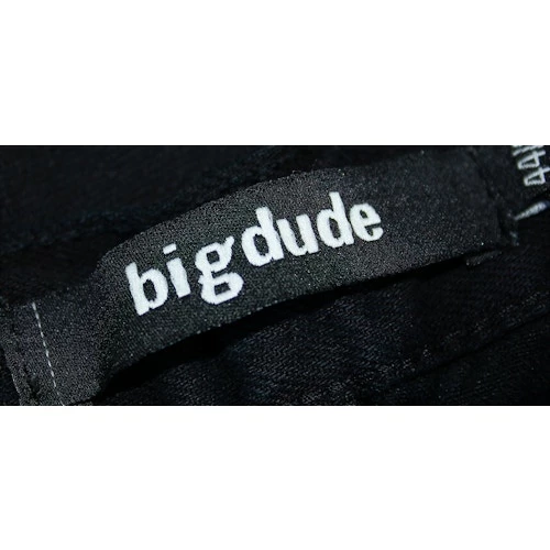Bigdude Elasticated Waist Jeans Black - Image 10