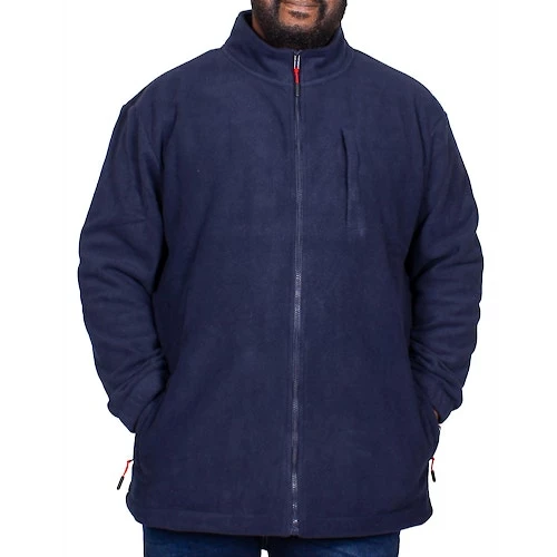 Bigdude Fleece Jacket Navy - Image 2
