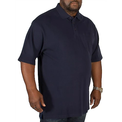Bigdude Polo Shirt With Pocket Navy - Image 2