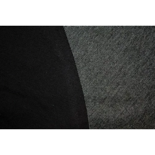 Bigdude Contrast Raglan Sleeve T-Shirt Black/Charcoal - Image 6