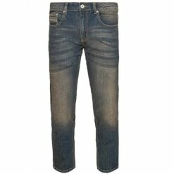 Bigdude Stretch Pocket Detail Jeans Antique Wash