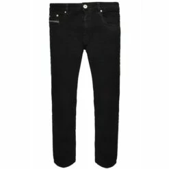 Bigdude Stretch Pocket Detail Jeans Black